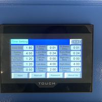 Máquina Sopladora Semiautomática China para Botellas de Agua de 5L de PP/PET con Bomba y Motor