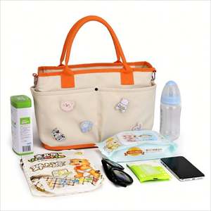 Portable Nursery <b>Baby</b> Diaper Tote <b>Storage</b> Bag Essentials Milk Powder Bag - Product Image 2