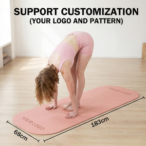 Tapete de <span class=keywords><strong>Yoga</strong></span> de TPE de Alta Densidad y Resistente a la Elasticidad, 6 mm, con Logotipo Personalizado Impreso, No Tóxico, <span class=keywords><strong>para</strong></span> Ejercicios de Gimnasio, <span class=keywords><strong>Ashtanga</strong></span>, Vinyasa y Flow - Product Image 1