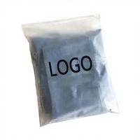 Sacs en plastique personnalisés pour t-shirts, chaussures, vêtements, sacs biodégradables recyclables à fermeture éclair auto-scellante, impression offset