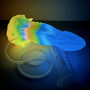Juguete Sexual Anal con Tentáculos de Pulpo Luminosos y Vibradores, Inserto para Orgasmo Vaginal, Dildo, Juguetes Sexuales Anales para Hombre y Mujer - Product Image 2