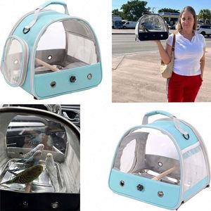 Muestra Gratuita: Transportín Portátil para Pájaros Pequeños, Loros y Periquitos con Percha y Bandeja de Acero Inoxidable - Product Image 5