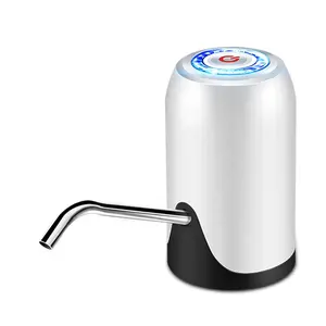 Bomba de botella de agua de 5 galones, bomba de botella de agua automática con carga USB para jarra de 5 galones, interruptor dispensador de agua eléctrico portátil
