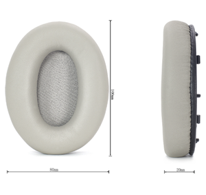 Coussinets d'oreille en cuir protéiné de remplacement pour casque sans fil Sony WH-1000XM3 XM3, coussinets d'oreille en mousse à mémoire de forme souple - Product Image 6