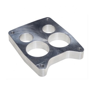 Suku cadang otomotif presisi desain kustom karburator 4 barel tebal 1 inci Spacer - Product Image 1