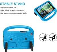 Coque de protection antichoc en EVA pour enfants, étui à poignée pour Huawei MediaPad T5 10 10.1 pouces/Honor Pad 6