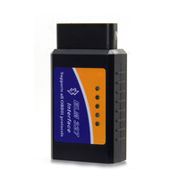 ELM327 V2.1 Bluetooth Mini ELM 327 OBDII Interfaz de diagnóstico OBD2 Auto Car Diagnostic Scanner para Android torque software