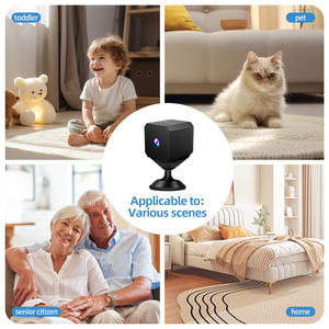 Caméra WiFi portable F01 pour vision en temps réel, intérieur ou extérieur, avec batterie, 3MP, vision nocturne, détection de mouvement - Product Image 4