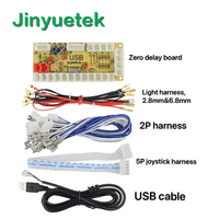 Codificador USB Arcade de Alta Calidad y Cero Retraso de Fábrica JY, Joystick de Control de Juegos DIY de 5V para PC y Raspberry Pi