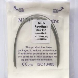 Ni-Ti SuperElastic Orthodontic Wire Upper.012 Ovoid 10-Pack CE Certified ISO13485 - Product Image 1