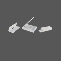 MB-20005 1/5 Place Lab Use Plastic 5-place Plastic Slide Mailer Tray
