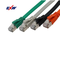 Haute vitesse 10Gbps 600MHz blindé résistant aux intempéries 25ft RJ45 cordon de raccordement Cat 7 câble Ethernet pour PS5/4/3 Xbox Modem routeur LAN