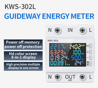KWS-302WF AC Guide numérique multifonctionnel tension ampèremètre Volt Amp Watt mètre testeur d'électricité avec paramètres de protection