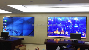 Video Wall LCD 4K para Interiores, Pantalla de 49, 55 y 65 Pulgadas, Configuraciones 2x2, 3x3 y 4x4, Reproductor de Publicidad, Señalización Digital, Bisel Ultrafino AY-VW-0 - Product Image 4