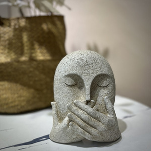 Оптовая продажа, абстрактные фигурки, современное лицо, искусство, домашний декор, декоративные предметы для гостиной, офисный Декор - Product Image 5