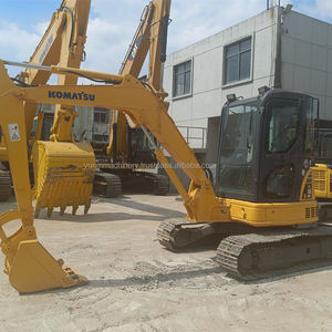 เครื่องขุด5ton PC55-2 Komatsu ที่ใช้แล้วสำหรับขายส่วนประกอบหลักได้แก่เครื่องยนต์และปั๊ม - Product Image 1