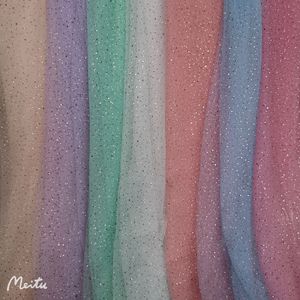 Phong cách thời trang đa màu Polyester lưới vải kim cương trắng dày đặc dập nóng Kim Cương Phong cách mới stiones vải - Product Image 2