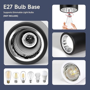 Đèn trần trong nhà theo xu hướng mới, đèn gắn nổi thương mại, đèn E27, đèn chiếu điểm hành lang khách sạn/đèn led âm trần/đèn âm trần - Product Image 4