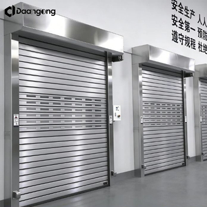 Porte à enroulement industrielle en acier robuste avec matériau galvanisé haute résistance pour la sécurité des entrepôts, usines et garages - Product Image 2
