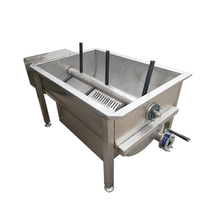 Équipement d'échaudage automatique des pattes de poulet halal Zhenbang Industrial, machine de traitement des pieds de volaille 380V, capacité personnalisée pour - Product Image 6