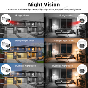 نظام كاميرات مراقبة منزلية هونغناير بدقة 2/5 ميجابكسل، 4/8 قنوات، صوت ثنائي الاتجاه، كاميرات قبة ورصاصية AHD <span class=keywords><strong>DVR</strong></span>، نظام كاميرات أمان تناظرية - Product Image 6