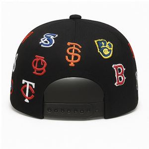 Cappelli e Berretti Promozionali Personalizzati OBM con <span class=keywords><strong>Logo</strong></span> Ricamato, Nuovi Cappelli Sportivi in Cotone OEM a 6 Pannelli con Chiusura Snapback - Product Image 3