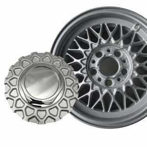 Cubierta de rueda exterior de coche de plástico ABS con <span class=keywords><strong>pintura</strong></span> personalizada de 17 pulgadas, accesorios de protección, <span class=keywords><strong>tapacubos</strong></span> de centro de rueda para E24 E32 E34 - Product Image 1