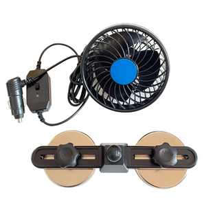 Haute qualité 4.5 ''noir Mini Portable USB aimant réglable ventilateurs de <span class=keywords><strong>voiture</strong></span> DC12V 24V ventilateur de chariot élévateur pour SUV camion chariot élévateur ventilateurs de refroidissement - Product Image 1