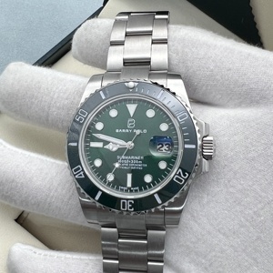 <span class=keywords><strong>Orologio</strong></span> da <span class=keywords><strong>uomo</strong></span> BARRY <span class=keywords><strong>POLO</strong></span> 40mm con cinturino in acciaio inossidabile e cristallo, analogico al quarzo, impermeabile, elegante, stile business, antico, con lancette da 20mm - Product Image 2