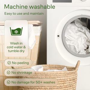 <span class=keywords><strong>Surmatelas</strong></span> matelassé en bambou sur mesure, <span class=keywords><strong>ultra</strong></span> doux, rafraîchissant naturellement, certifié OEKO-TEX, taille Queen, pour lit chaud - Product Image 4