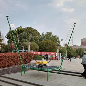 Vente flash, <span class=keywords><strong>prix</strong></span> d'usine, trampoline à ressorts pliable en PVC, trampoline à ressorts élastiques pour enfants, trampoline intérieur/extérieur pour la remise en forme - Product Image 2