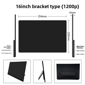 Interruptor portátil de 16 pulgadas/PS5 Extensión de pantalla de teléfono móvil y portátil con retroiluminación LED para uso en televisores inteligentes de hotel - Product Image 6