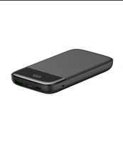 Batterie externe haute capacité pour l'extérieur, double sortie USB, écran d'affichage numérique, chargeur portable 10000 mAh pour téléphones mobiles