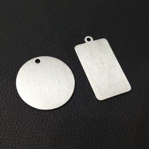 SS304 paslanmaz çelik kablo etiket plakası, Metal etiket, isim etiketi, paslanmaz işaretleyici plaka - Product Image 3