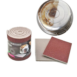 Sponge Grinding Block 9cmx100cm Spiral Kitchen Rust Remover Cleaning Pad - Product Image 1
