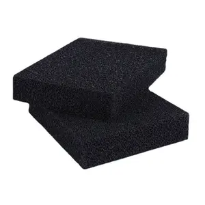 Customized Water Aquarium Sponge Foam Sheet Filter 10-60PPI Reticulated Polyurethane Filter Foam/Sponge