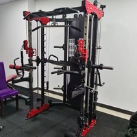 En gros Nouveau design Équipement multifonctionnel : Machine à câbles, Rack de squat, Smith Machine, Cage Smith XR1001A