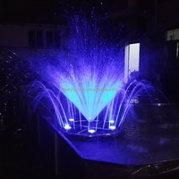 Fuente Flotante DEWY para Exteriores, Fuente Danzante, Fuente Musical Dinámica para Diseño de Escenas Acuáticas en Lagos y Estanques