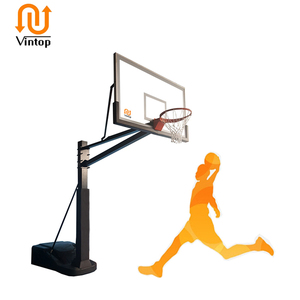 Canestro da <span class=keywords><strong>Basket</strong></span> Portatile Resistente ad Altezza Fissa per Esterni, Sicuro e Durevole per Allenamento, Campo, Scuola, Parco - Product Image 2