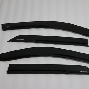 New Arrival Black <b>Net</b> Door <b>Window</b> Vent Visor Wind Deflector Car Garnish Decoration Sun Visors for toyota Fortuner 2020 - Product Image 2