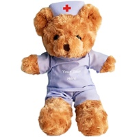 Ours en peluche personnalisé avec logo et taille sur mesure, avec t-shirt personnalisé, pour événements d'entreprise et promotion de l'image de marque