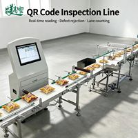 Solution complète de contrôle visuel des sachets : Équipement de vérification QR en temps réel, détection, tri, comptage et emballage pour sachets chimiques