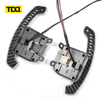 Palancas de Cambio Magnéticas de Fibra de Carbono TDD LED para Chevrolet Corvette C8 2019- Volante