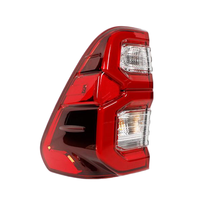 Feu arrière gauche ou droit pour Toyota Hilux Revo Rocco 2020 2021, rouge/noir/noir et blanc, pour pick-up