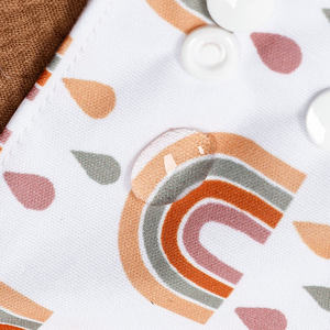 Happyflute Basic Taille Unique Réglable <span class=keywords><strong>Lavable</strong></span> Poche Nappy Couvre Couches Lavables Réutilisables pour Bébés <span class=keywords><strong>Insert</strong></span> Imprimé Caractéristique - Product Image 6