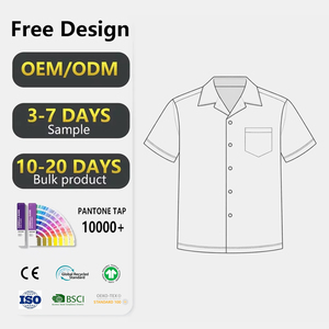 Camisas de Vestir para <span class=keywords><strong>Hombre</strong></span>, Manga Corta, Formales, Casuales, Corte Clásico, con Botones, para Oficina y Negocios, con Bolsillo en el Pecho, Resistentes a las <span class=keywords><strong>Arrugas</strong></span> - Product Image 5