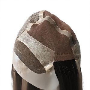 Peluca de Cabello Humano de Grado Médico, Cosida a Mano, con Base de Silicona Antideslizante, Peluca para Quimioterapia para Cuero Cabelludo Sensible - Product Image 6