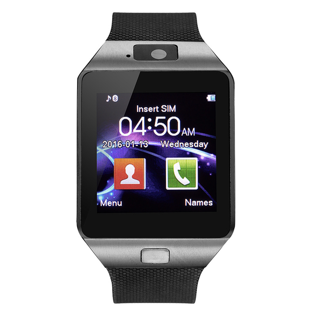 DZ09 Mens Watch BT Touch Control Support SIM TF Card Camera 2G/3G/4G Smart Watch Women with GPS for iphone