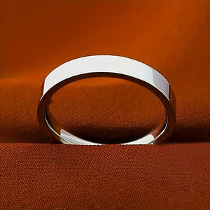 Anello Minimalista Classico per Uomo e Donna, Gioiello da Dito per Uso Quotidiano - Product Image 2