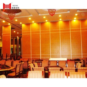 Divisor móvil temporal para <span class=keywords><strong>hotel</strong></span>, marco de aluminio, deslizante, plegable, acústico, de madera, Partición de pared - Product Image 6